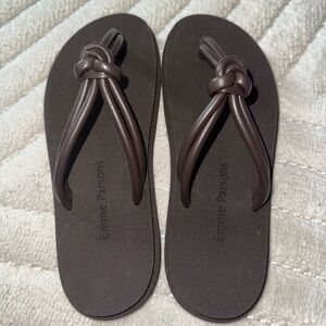 Emme Parsons Brown Sandals